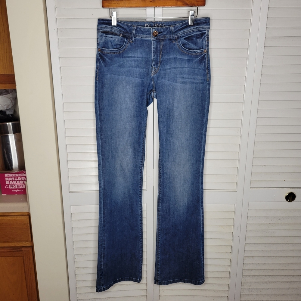 DL1961 Jennifer High Rise Bootcut Jeans in Madison Sz 30 EUC - Picture 2 of 11